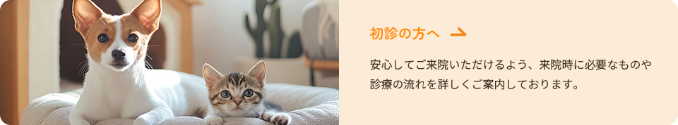 初診の方へ